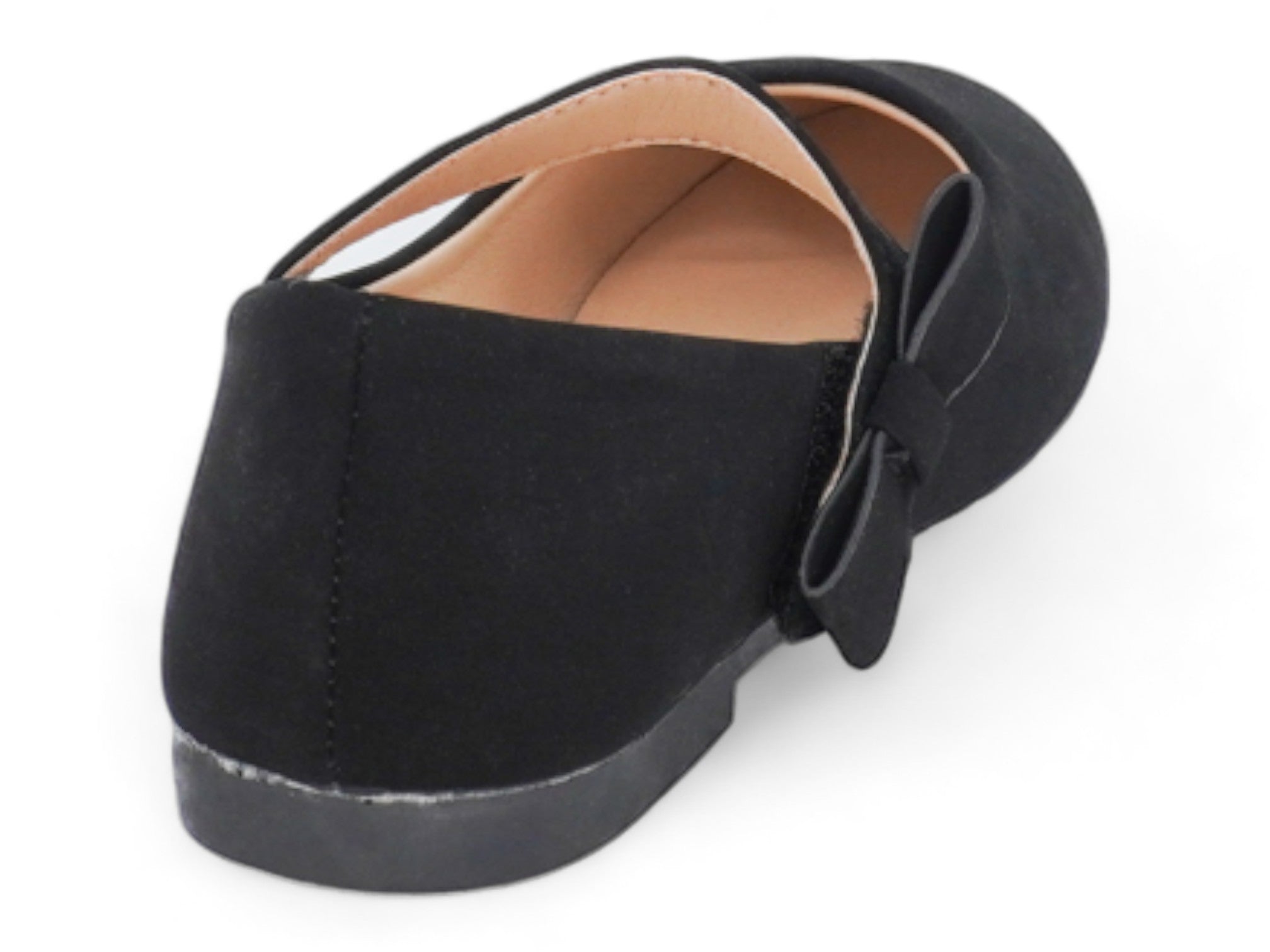 Toddler Black Leonor Flat