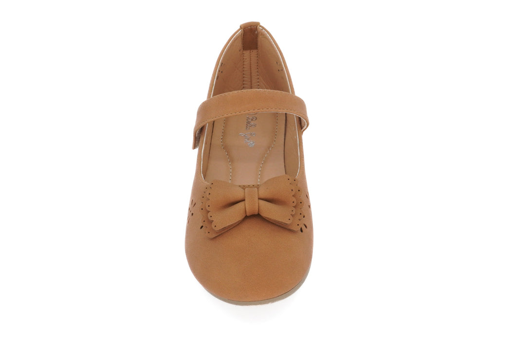 Toddler Tan Amaya Bow Flat