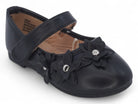 Toddler Black Arlet Flat