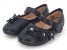 Toddler Black Arlet Flat