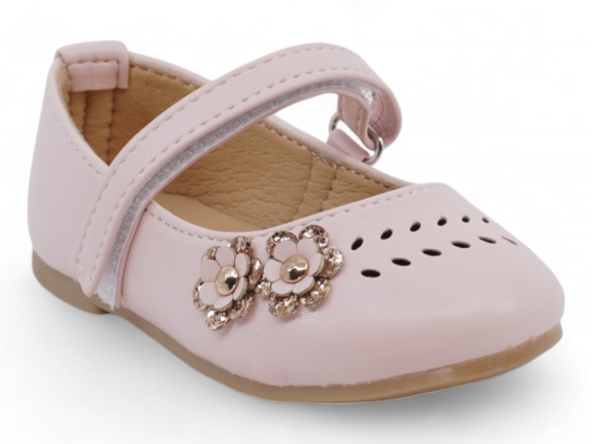 Toddler Pink Grace Flat