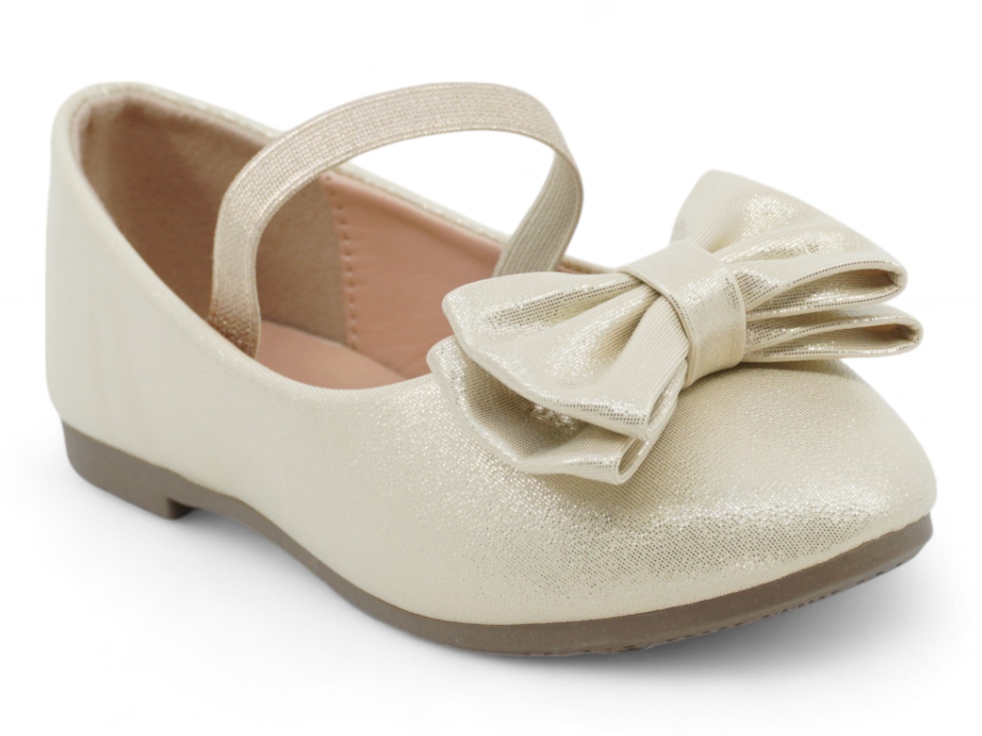 Toddler Champagne Amy Flat