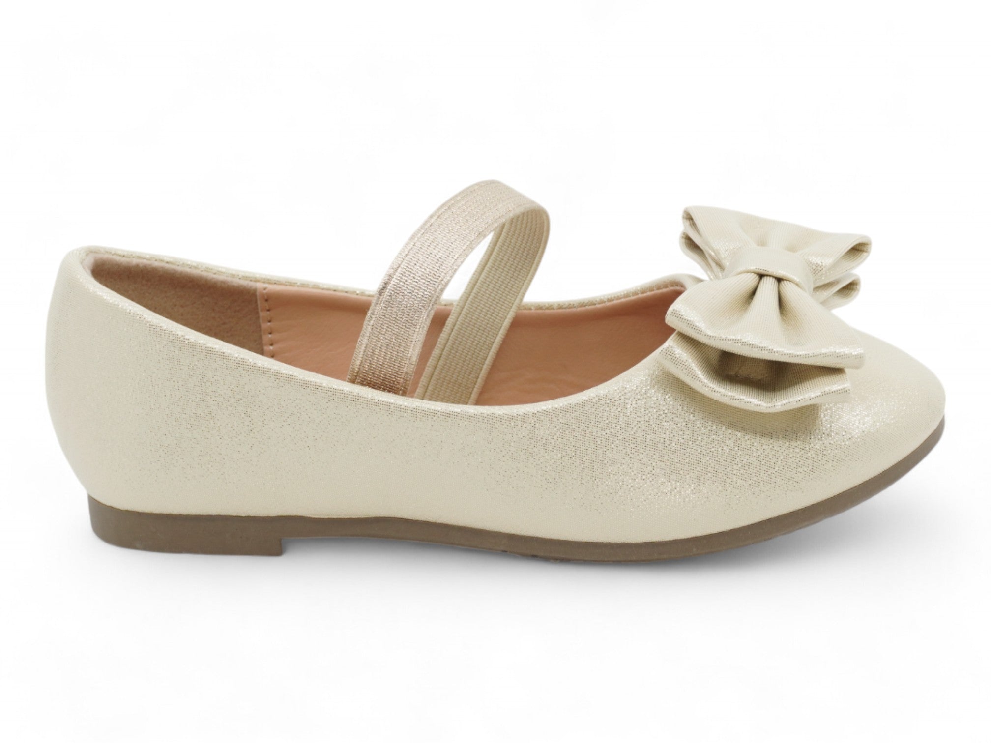 Toddler Champagne Amy Flat