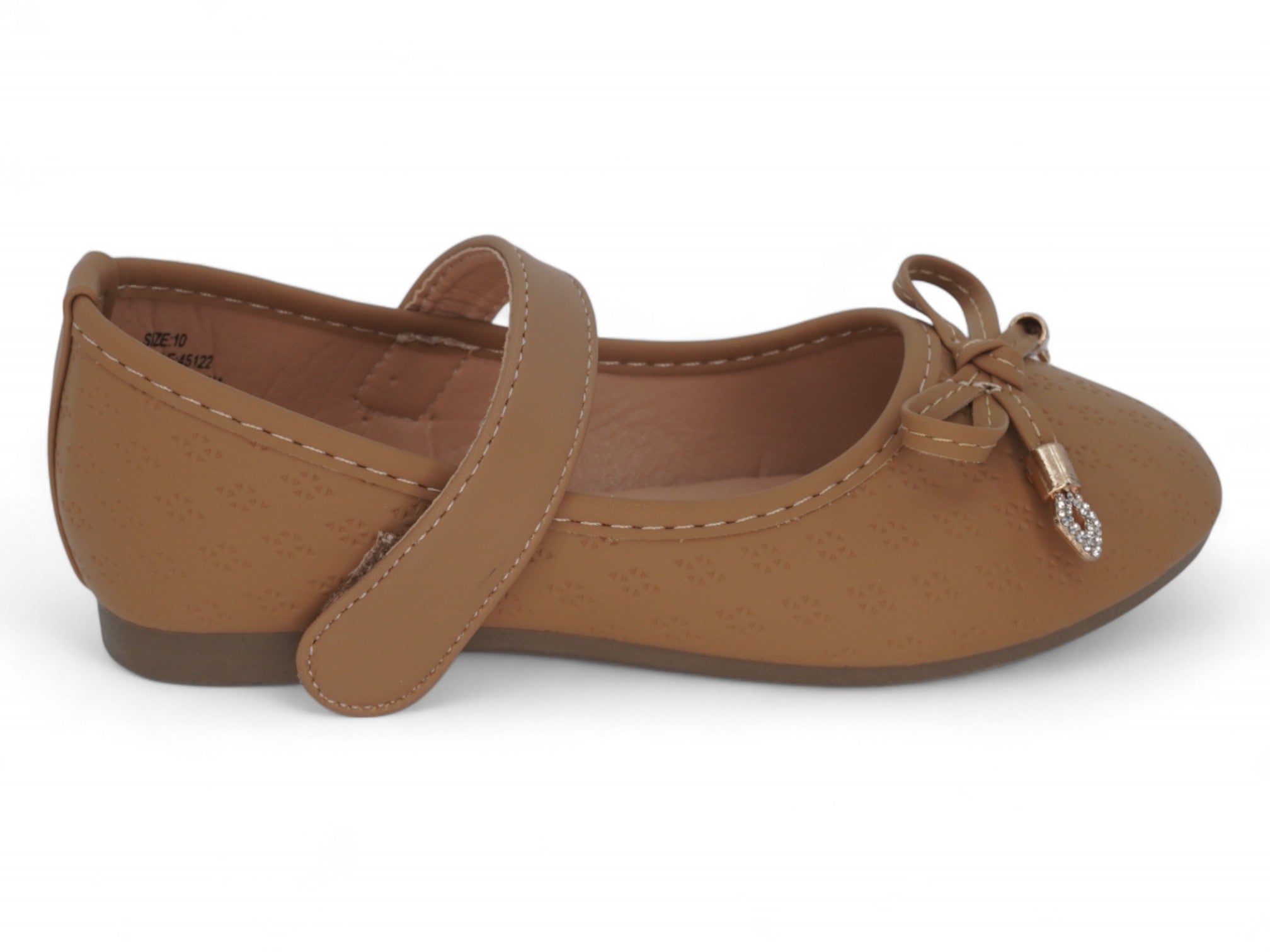 Toddler Tan Gracie Flat