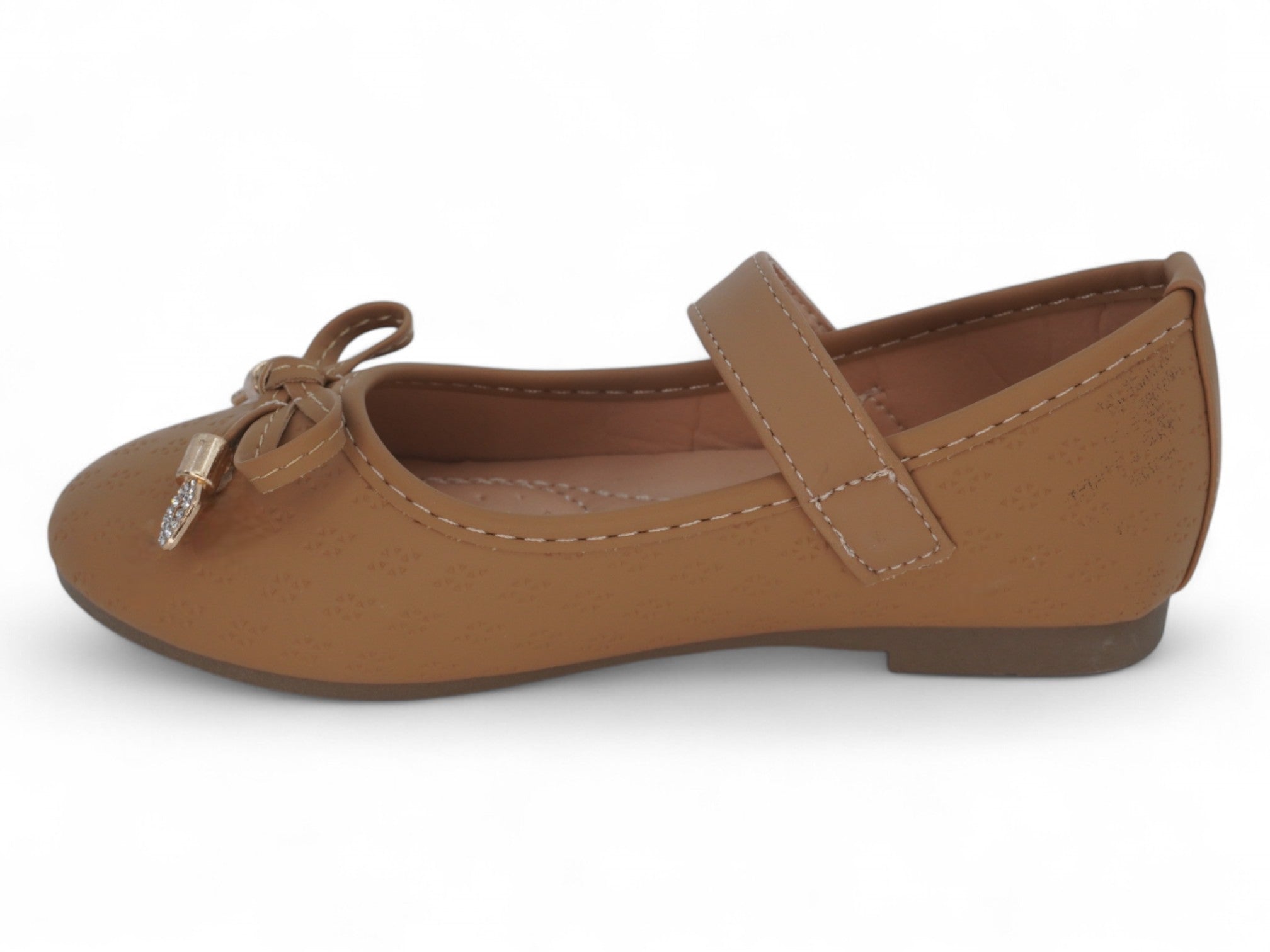 Toddler Tan Gracie Flat