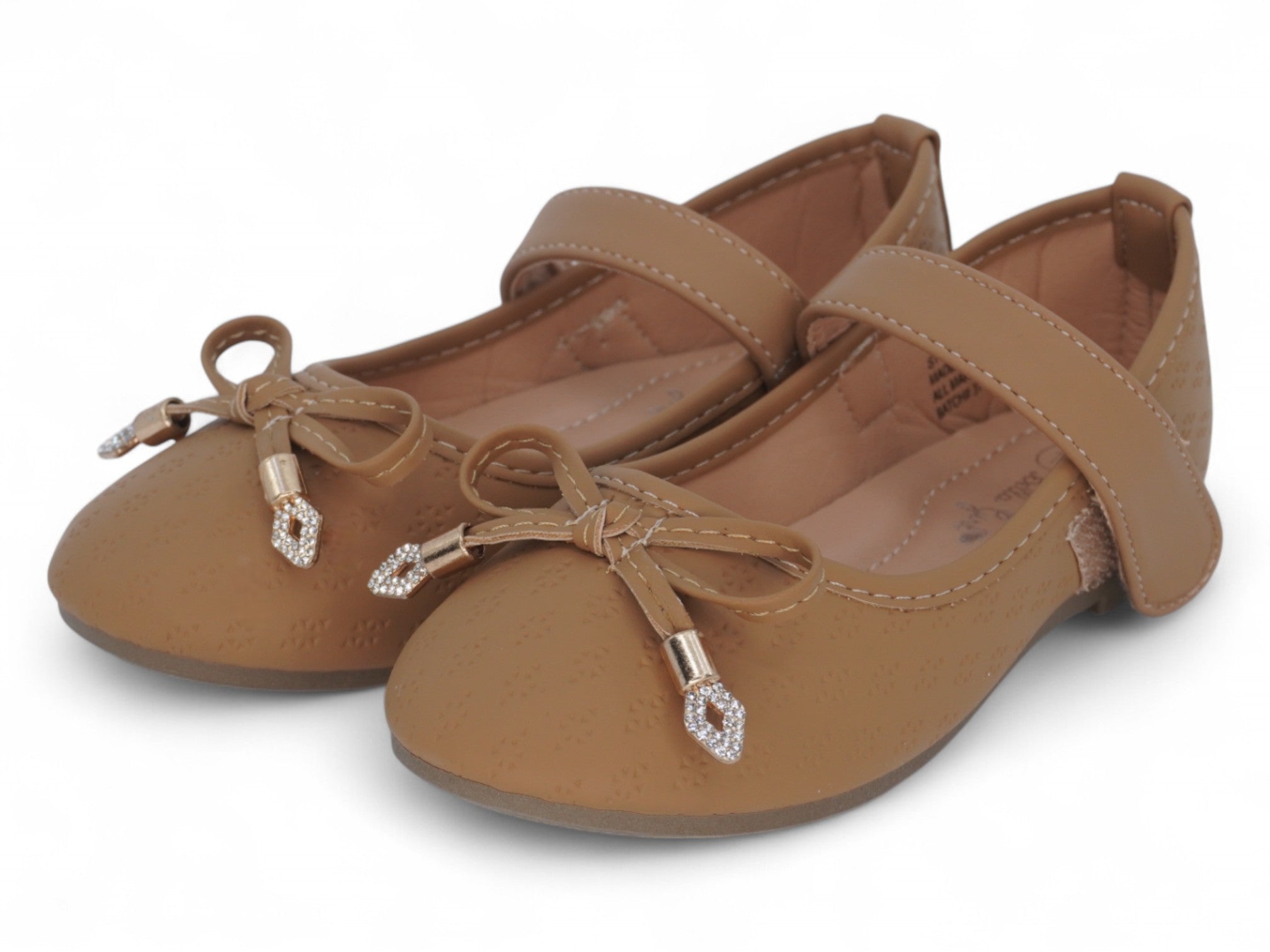 Toddler Tan Gracie Flat