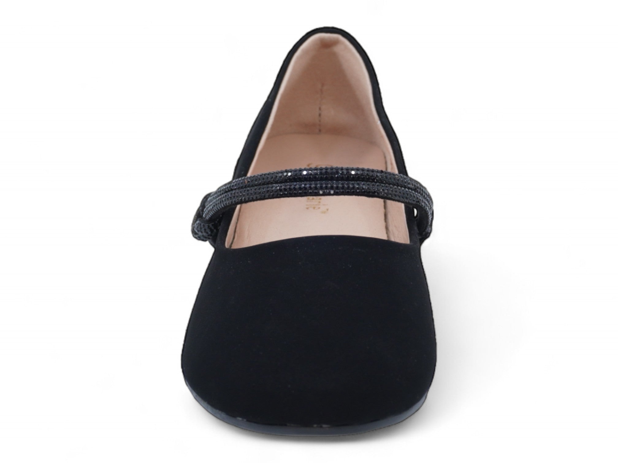 Toddler Black Christiane Flat