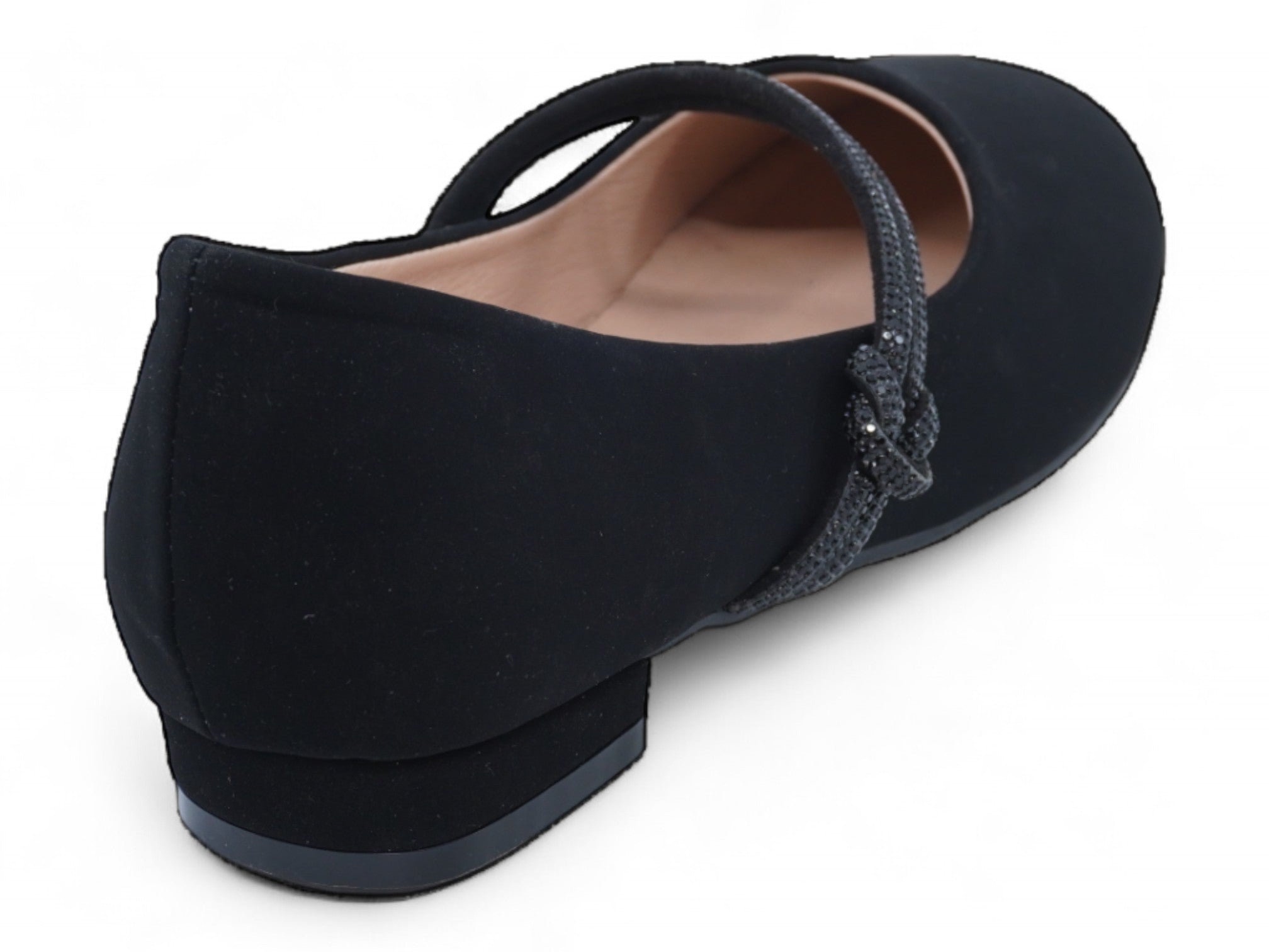 Toddler Black Christiane Flat