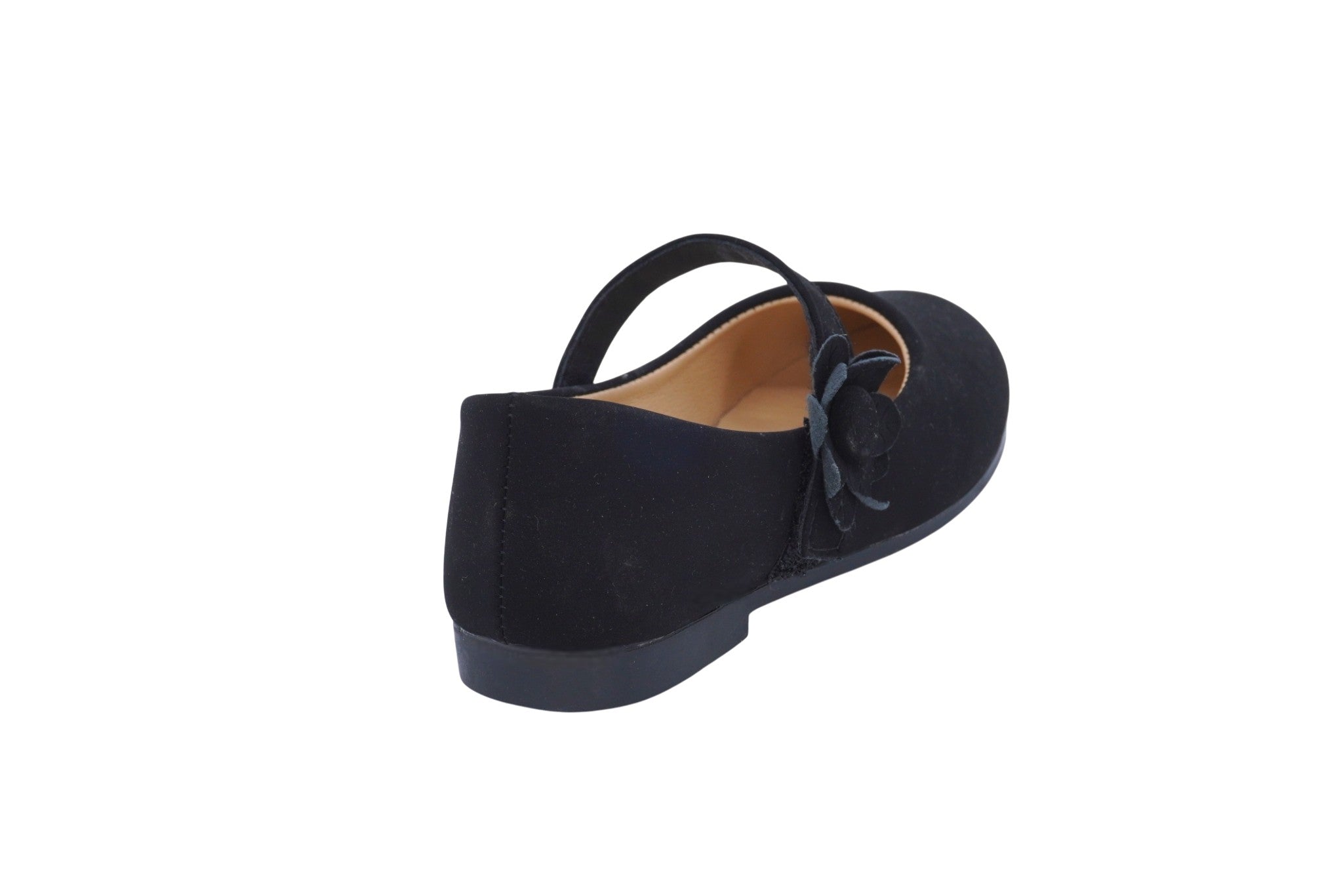 Toddler Black Aya Flat