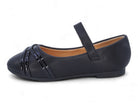 Toddler Black Adina Flat