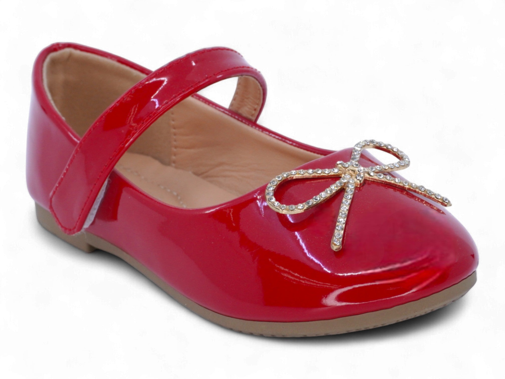 Toddler Red Kim Flat