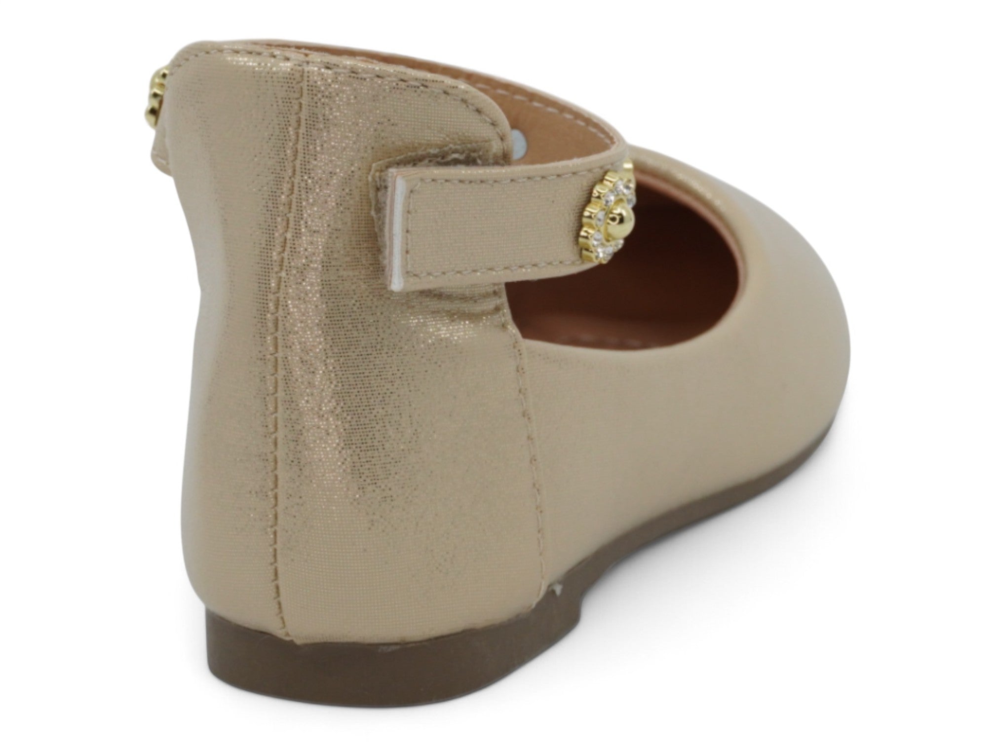 Toddler Champagne Cindi Flat
