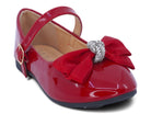 Toddler Red Alana Flat