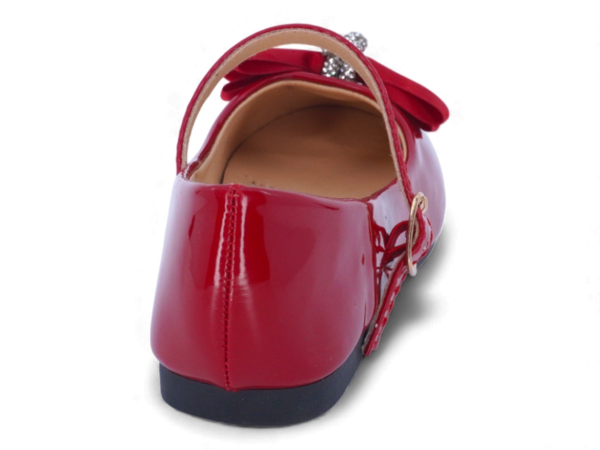 Toddler Red Alana Flat