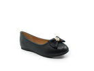Girls' Black Sofia Flat