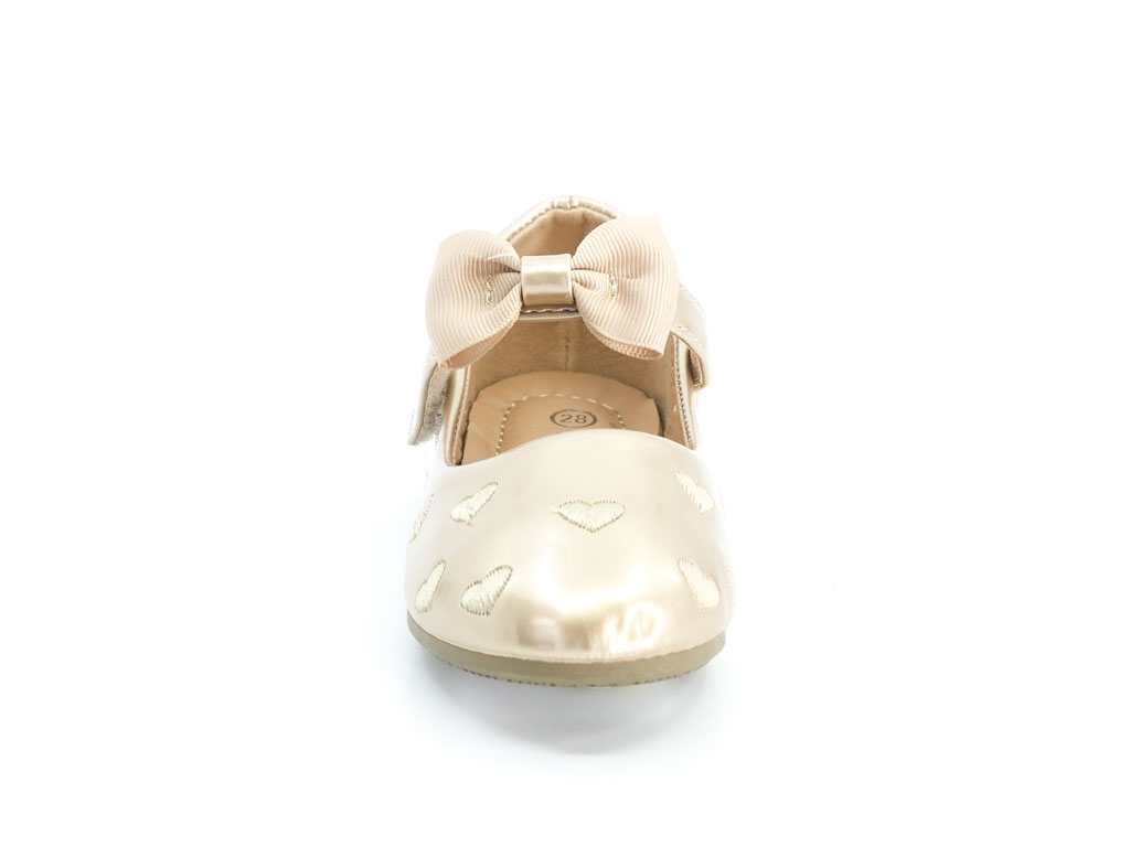 Girls' Gold Ivanna Flat