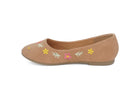 Girls' Tan Florencia Flat