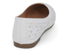 Girls' White Cataleya Flat
