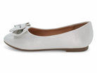Girls Silver Katie Flat