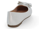 Girls Silver Katie Flat