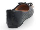 Girls Black Gracie Flat