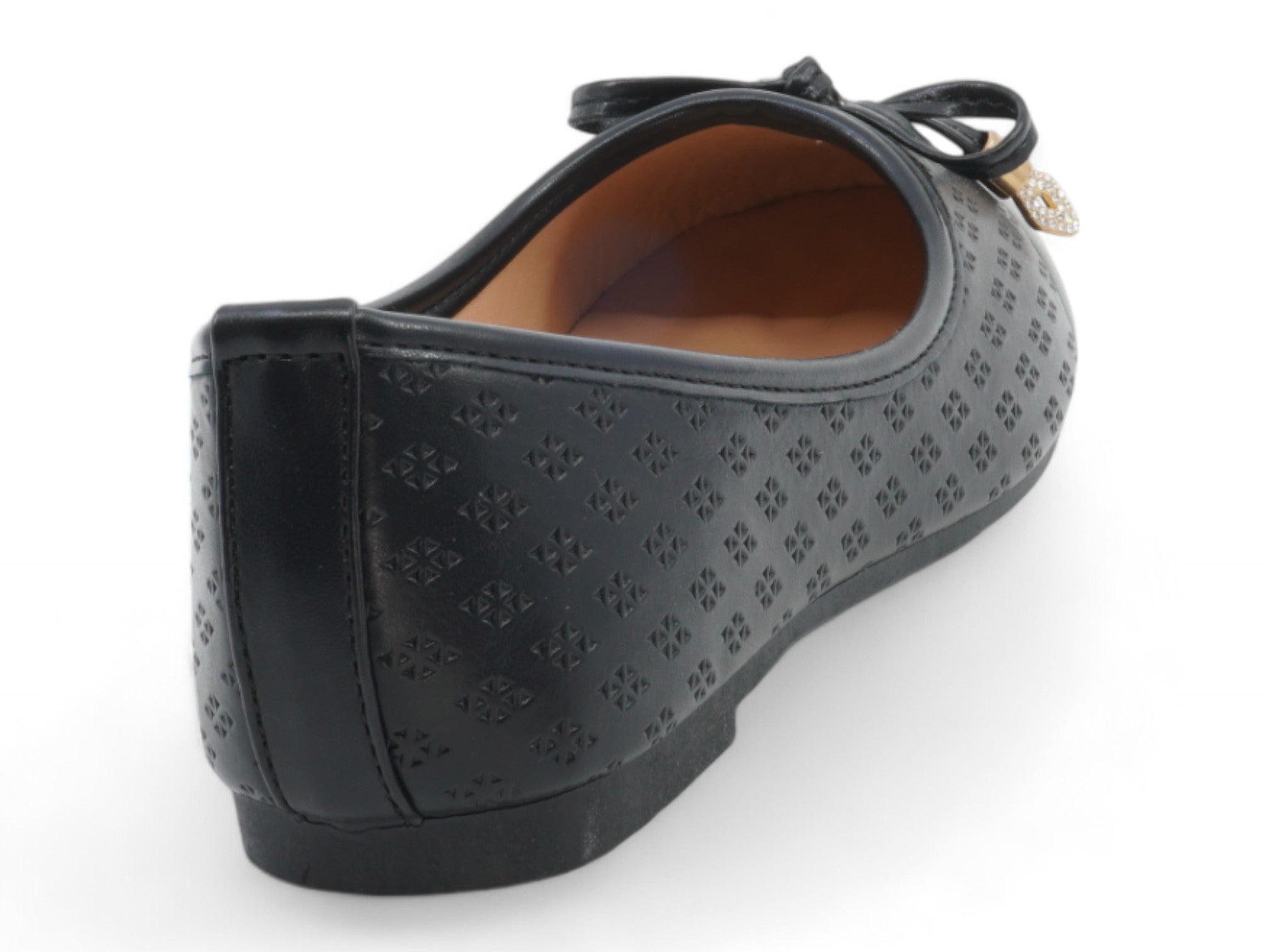 Girls Black Gracie Flat