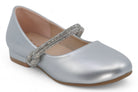Toddler Silver Christiane Flat