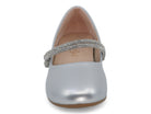 Girls Silver Christiane Flat