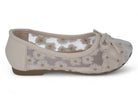 Girls Ivory Daisy Flat