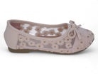 Girls Pink Daisy Flat