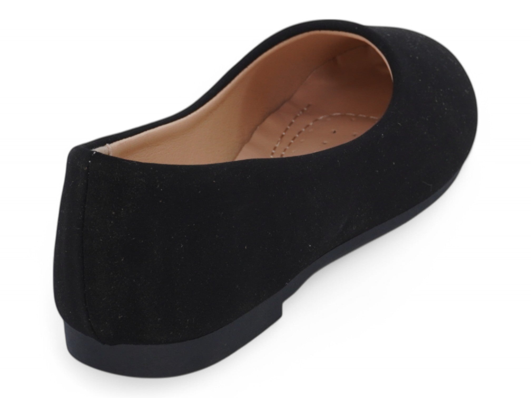 Girls' Black Julia Flat