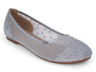 Girls' Silver Luelle Flat