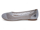 Girls' Silver Luelle Flat