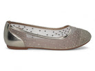 Girls' Champagne Luelle Flat