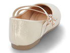 Girls' Gold Kaya Flat