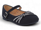 Girls' Black Mira Flat