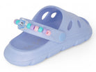 Girls' Blue Bead Slides