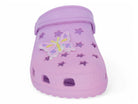 Girls Purple Butterfly Ombré Clog