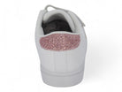 Toddler White & Silver Star Sneaker