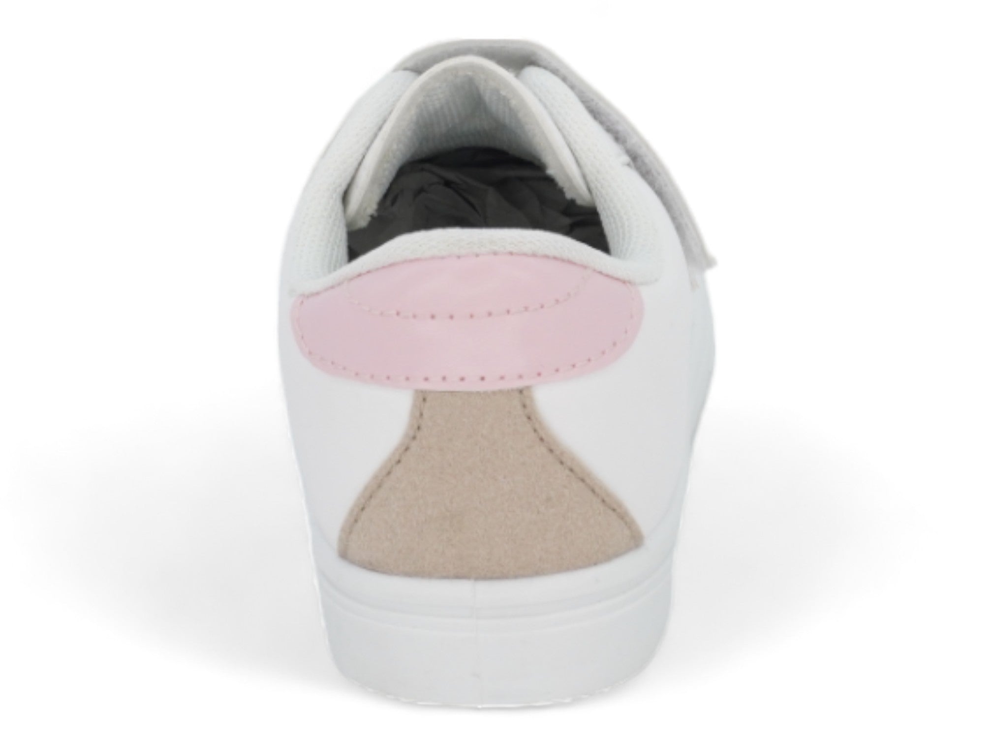 Toddler White & Gray Star Sneaker