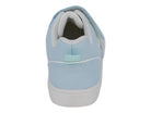 Toddler Blue & White Velcro Court Side Sneaker