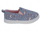 Toddler Blue Unicorn Slip On