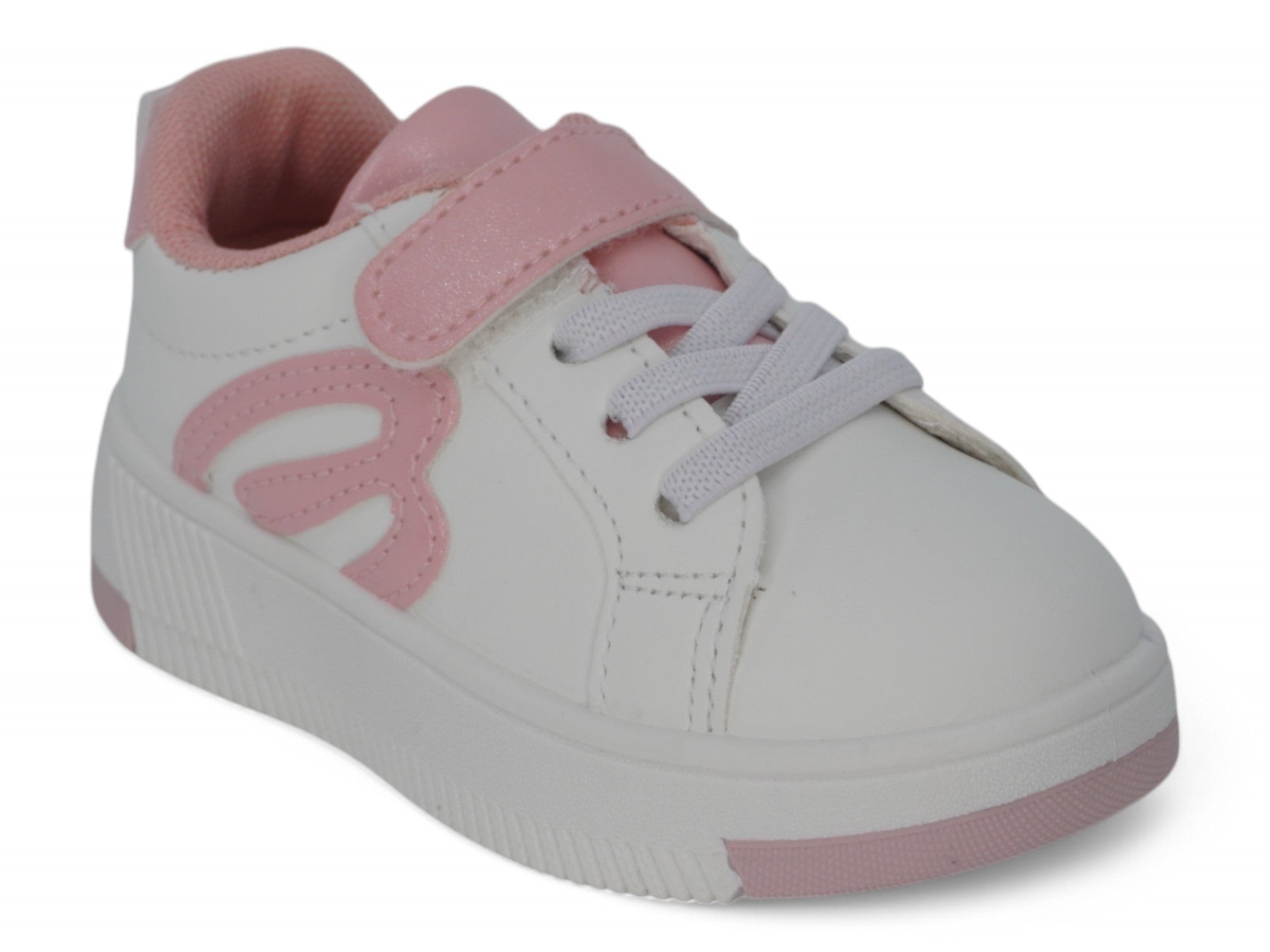 Toddler Pink B Low Top Court Sneaker