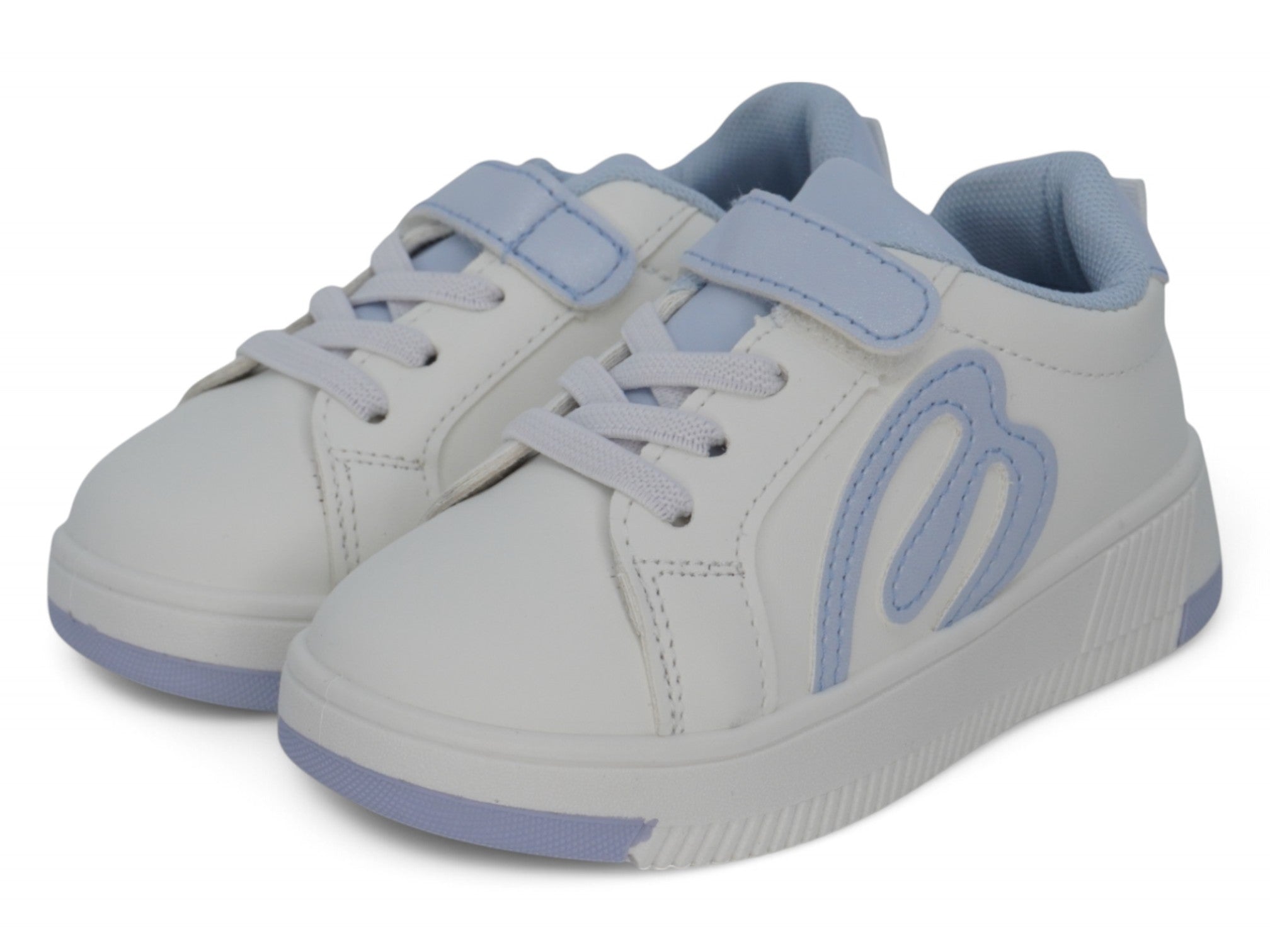 Toddler Blue B Low Top Court Sneaker