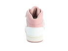 Girls Pink & White High Top Sneaker