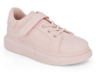 Girls Pink Heart Platform Sneaker