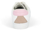 Girls' White & Pink Star Sneaker