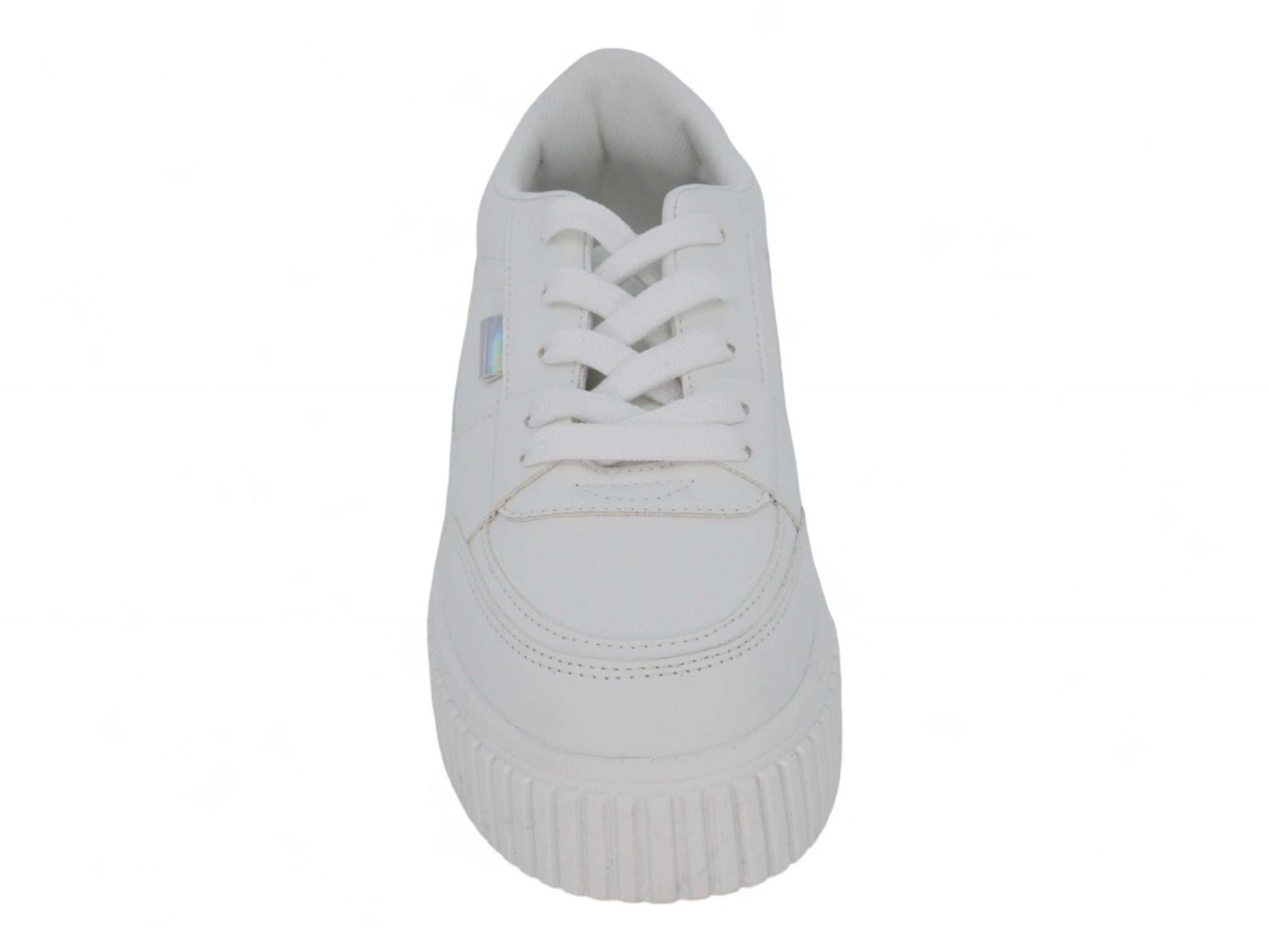 Girls White Platform Sneaker