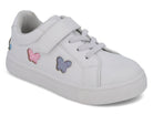 Girls White Butterfly Sneaker