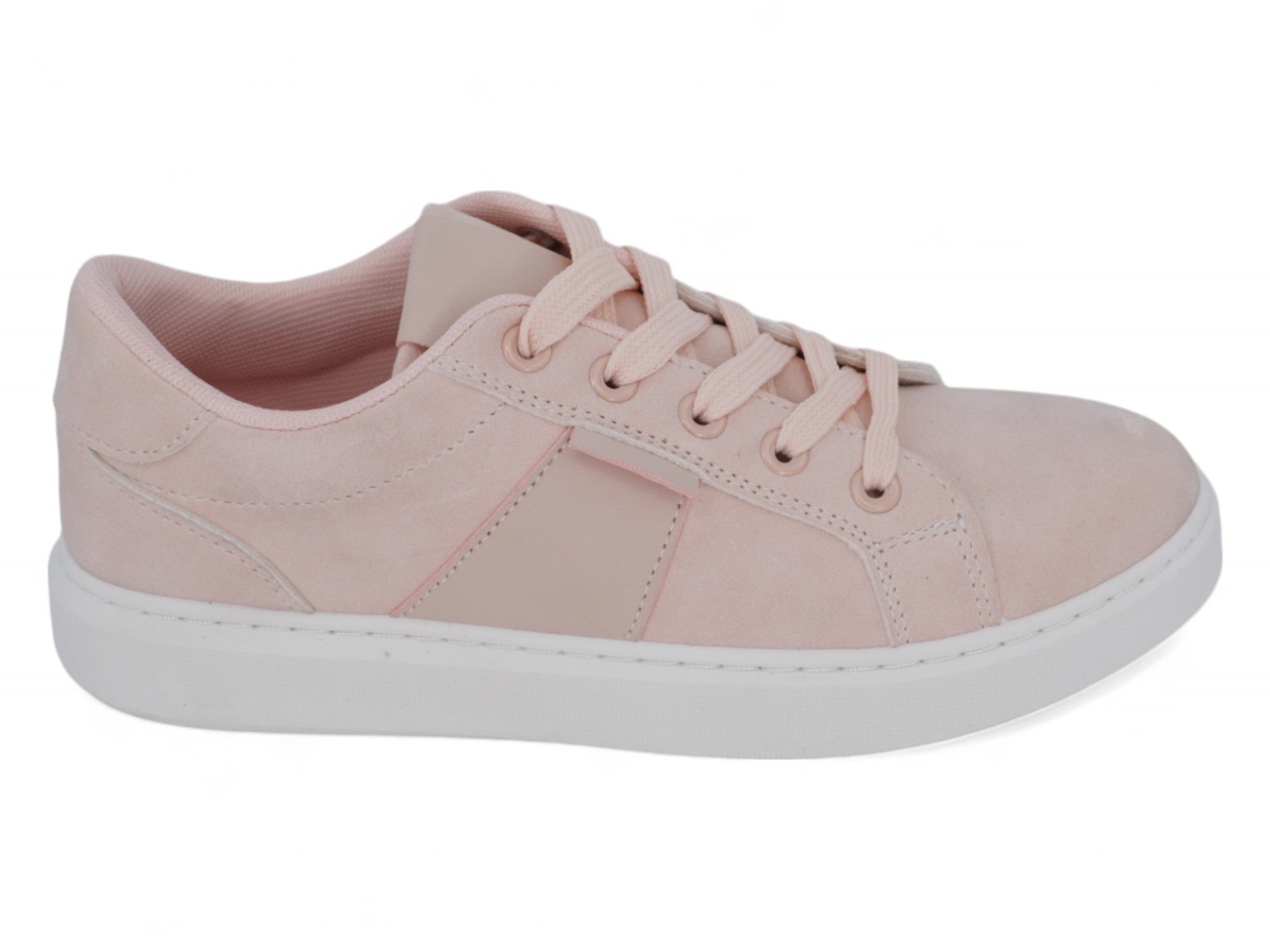 Girls Mauve Low Top Sneaker